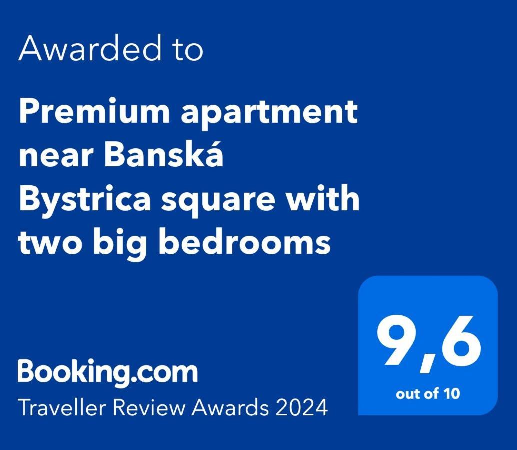 Premium Apartment Near Banska Bystrica Square With Two Big Bedrooms エクステリア 写真